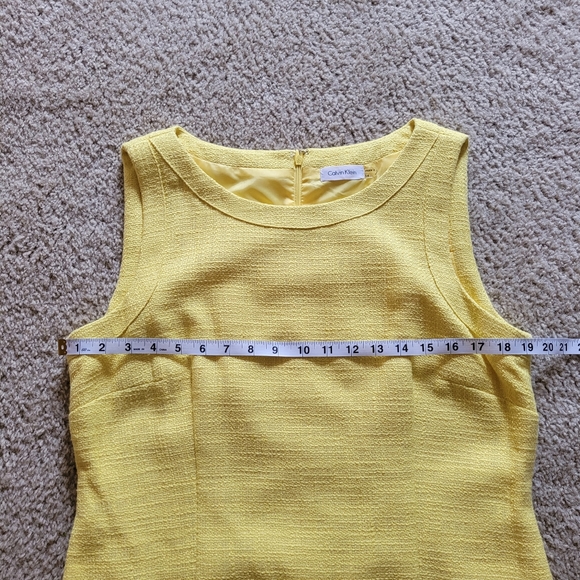 NWT Calvin Klein Fringe Drop Waist Dress Size 14 - Picture 3 of 12